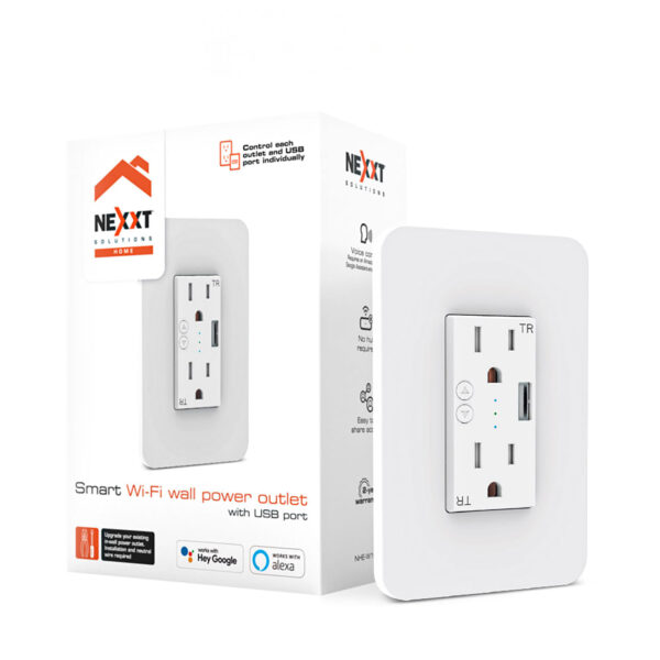 TOMACORRIENTE +USB SMART WIFI NEXXT