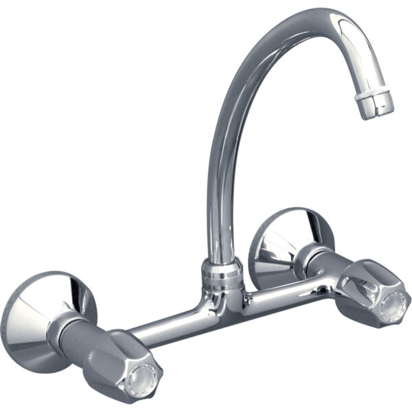 JUEGO MEZCLADORA EXT PARED/COCINA E409/71 CR