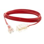 EXTENSION ELECT 2X18 AWG 10A 3MTS ROJO INCABLE