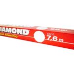 PAPEL ALUMINIO DIAMOND 7.6M 25SQ.FT.