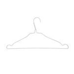 ARMADOR  DE ROPA CON SOPORTE X 10