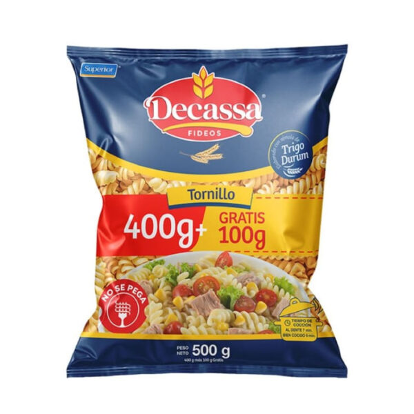 DECASSA MACARRON 400G GRATIS 100G