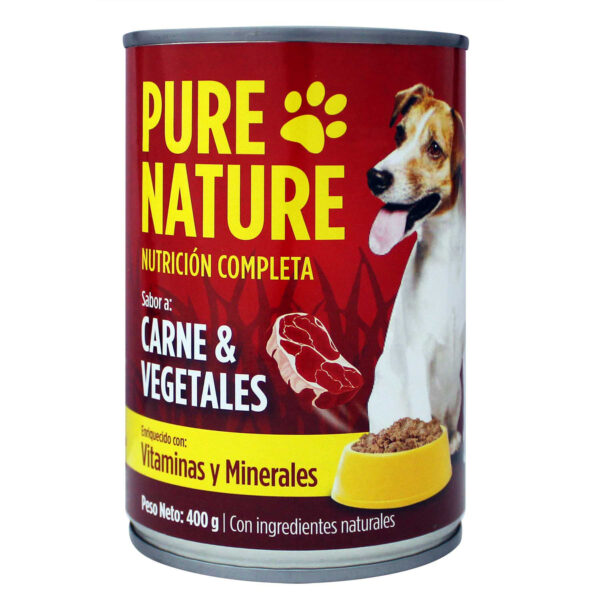 PURE NATURE CARNE 400G PERROS