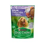 DOG CHOW TROZOS JUGOSOS 85GR CACH T/T G.COMIENZO CARNE-ZNH-MNZ-LCH