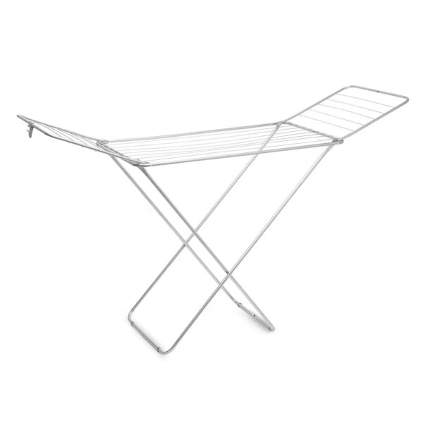 TENDEDERO DE ROPA SENCILLO BLANCO 180CM