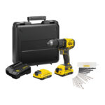 TALADRO ROTACIONAL FATMAX S/CARBONES 2 BATERIAS 1.5AH + CARGADOR V20 STANLEY