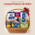Canasta navideña Pastores de Belén de Ferrotienda